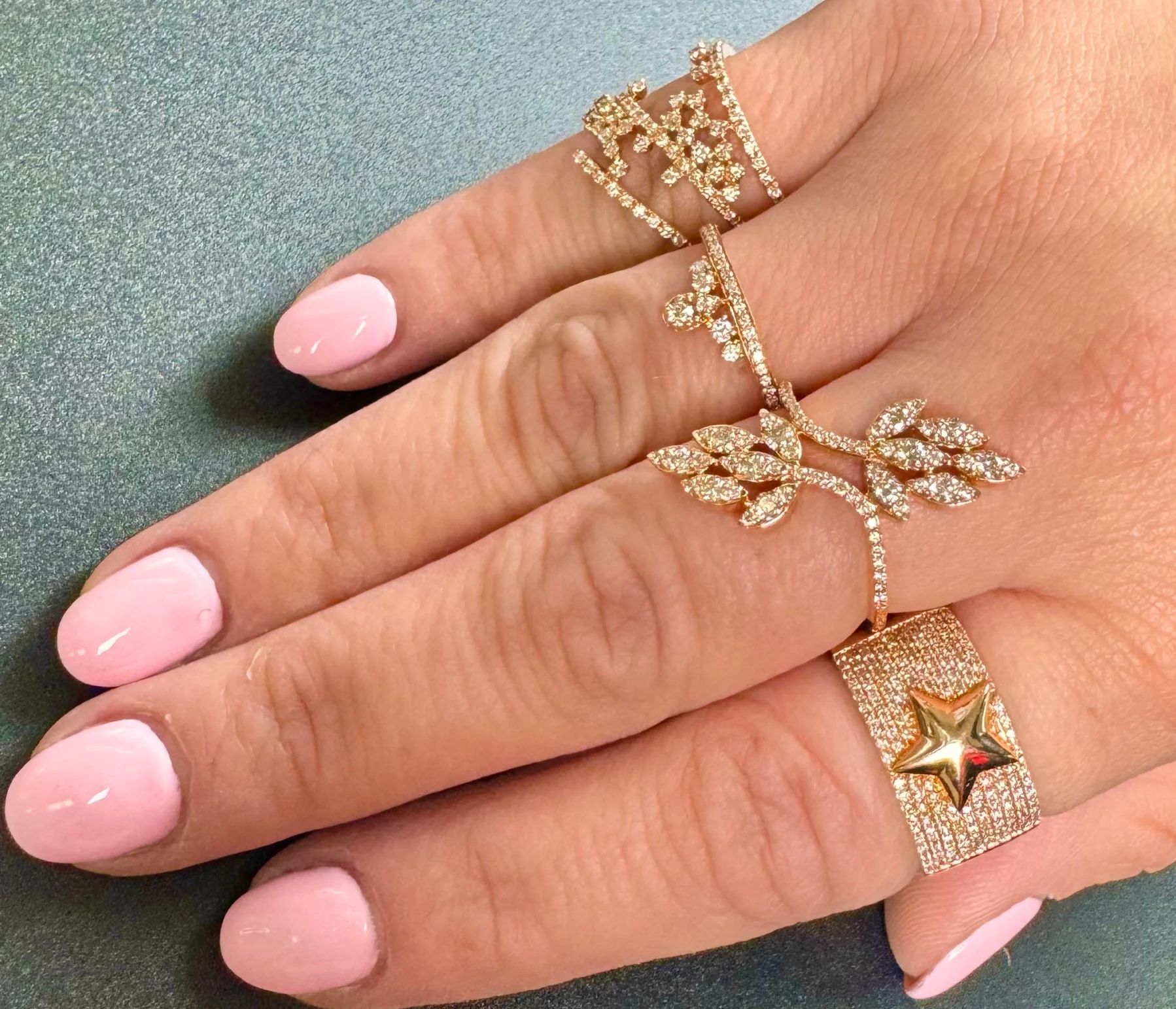 Cluster Diamond Ring - Image 4
