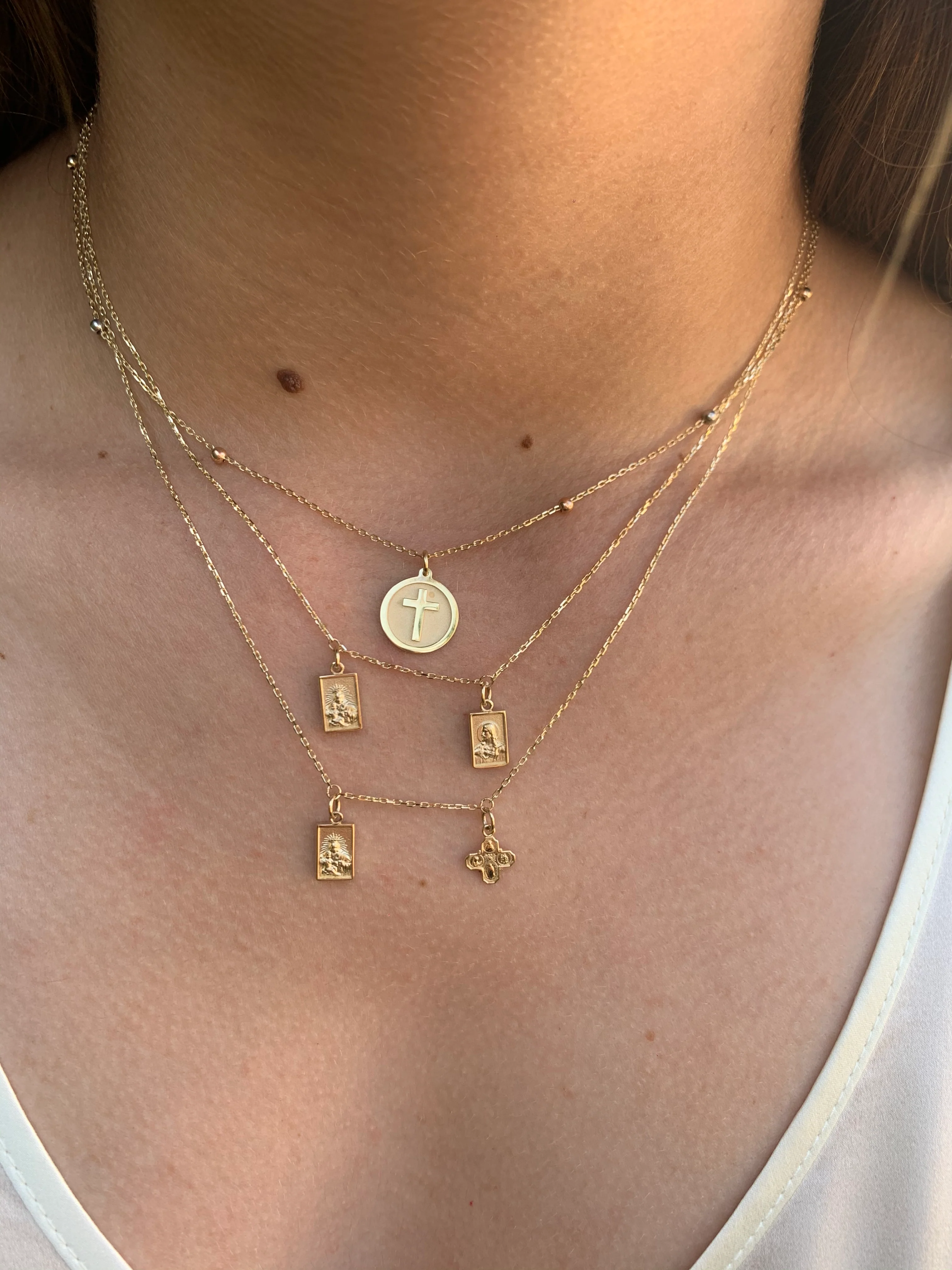 Double Scapular Forward Facing Necklace - Image 3