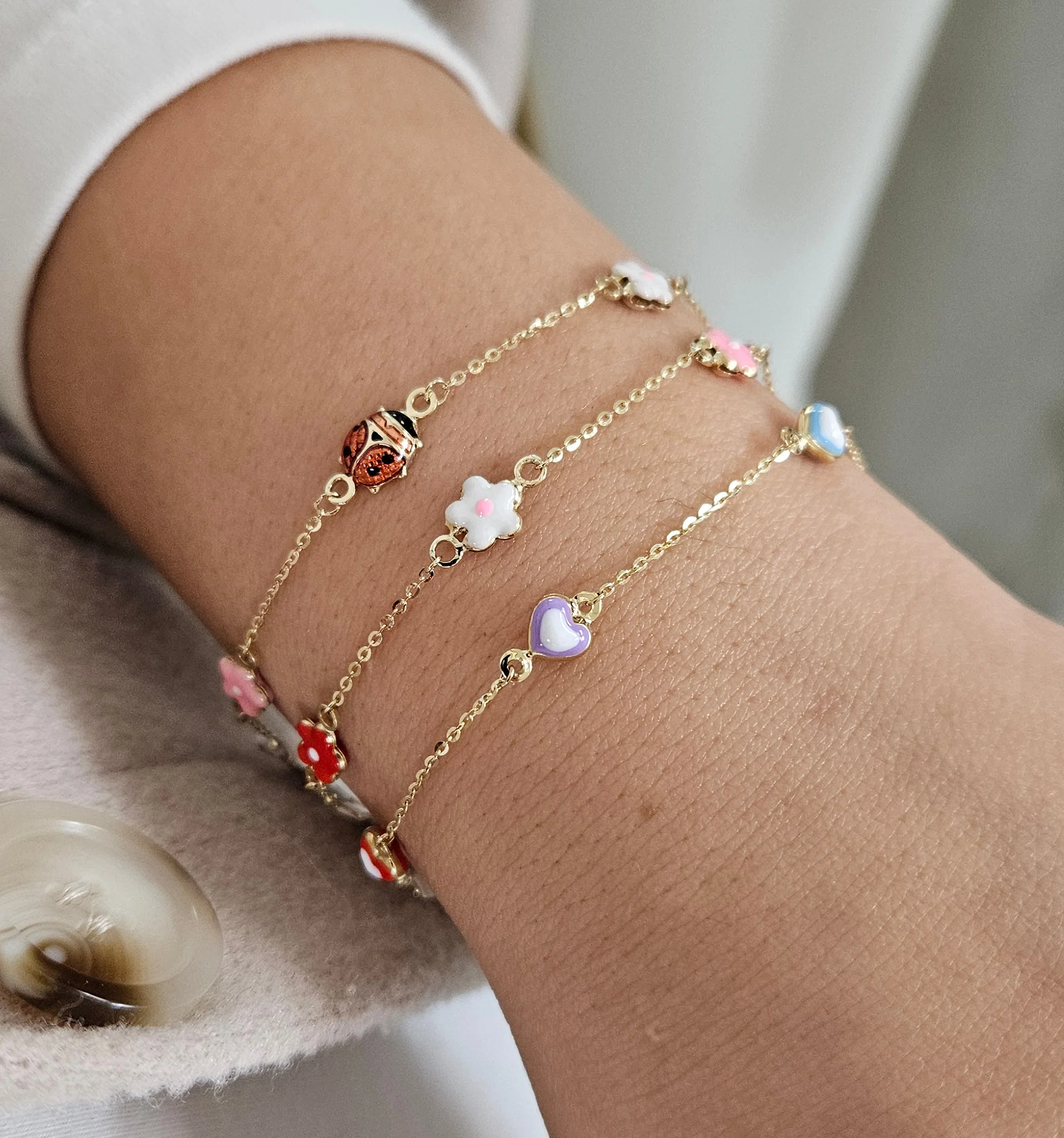 Enamel Bracelet for Children - Image 3