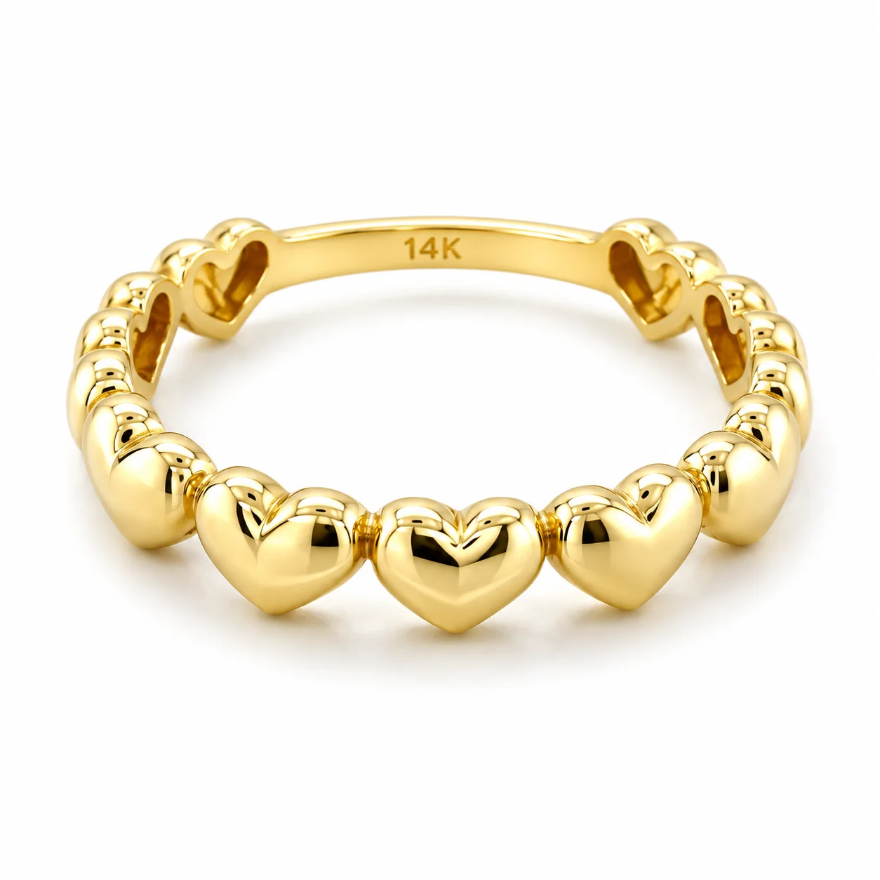 Heart Ring Stack