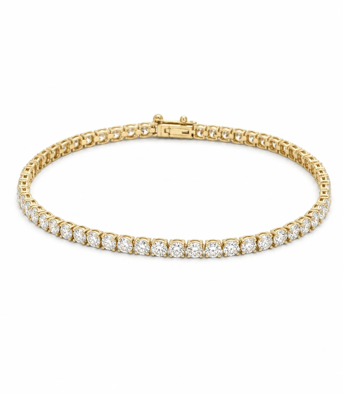 Lab Grown Diamond Tennis Bracelet 4.95 Cts