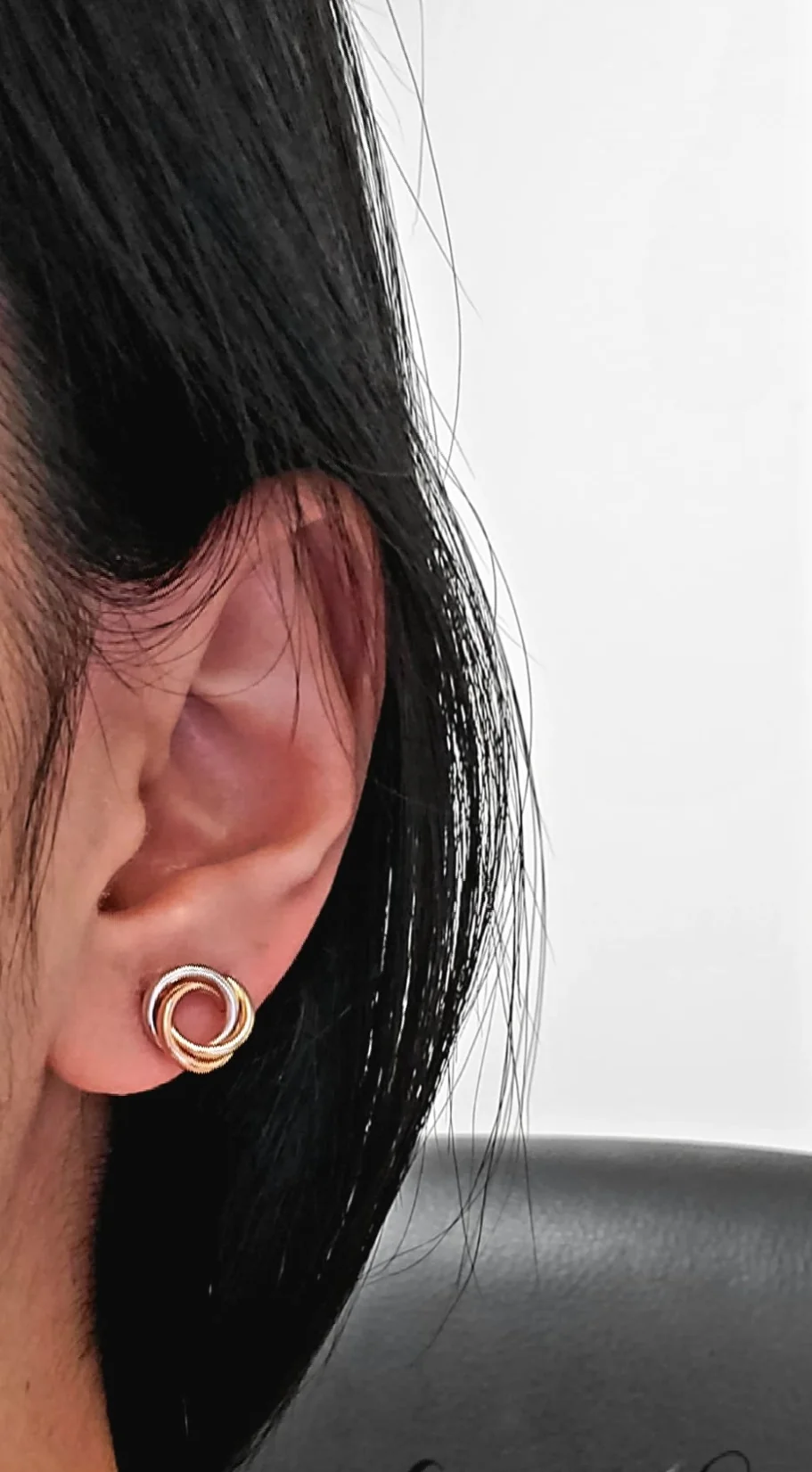 Multicolor Love Knot Earring - Image 3