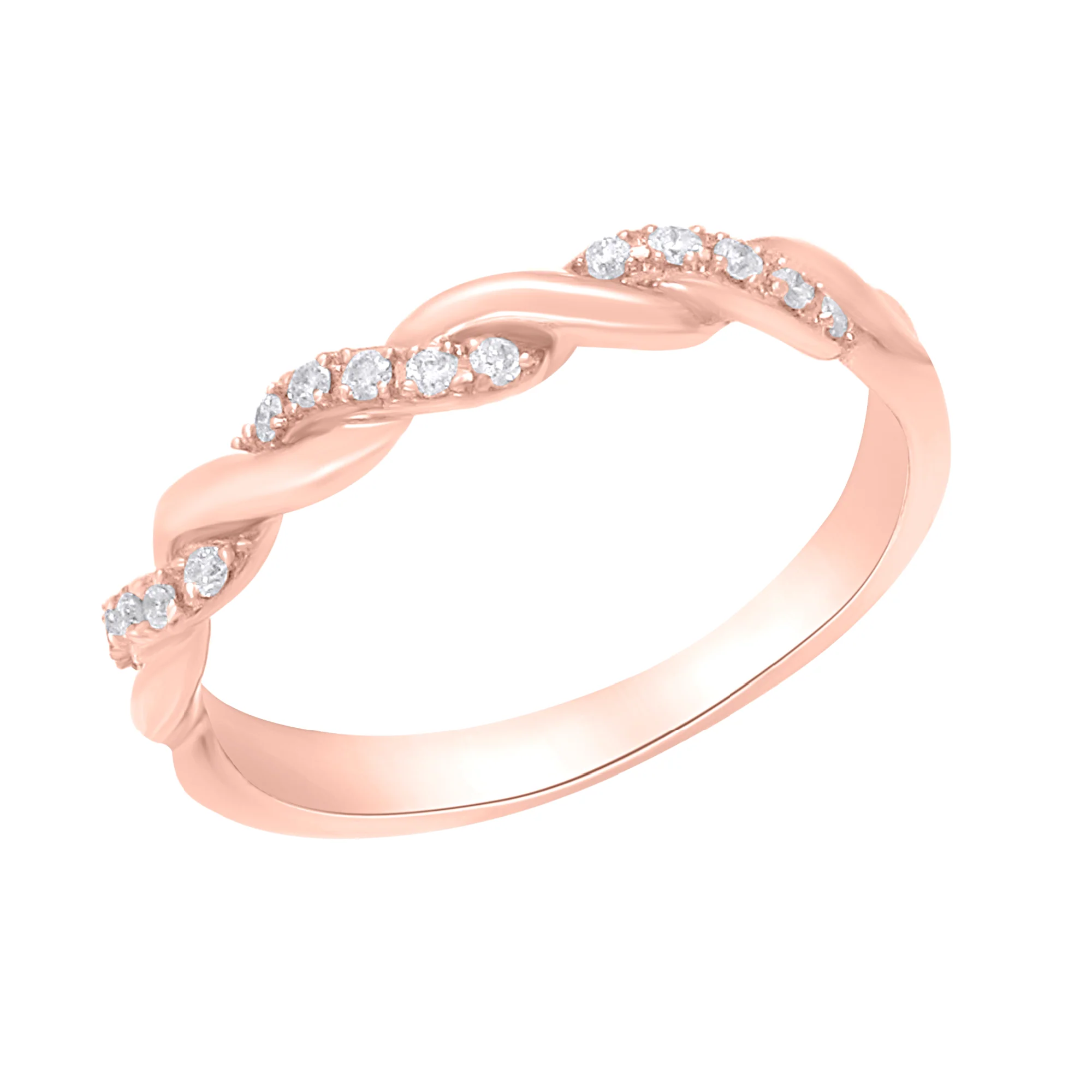 Rope Design Diamond Ring - Image 3