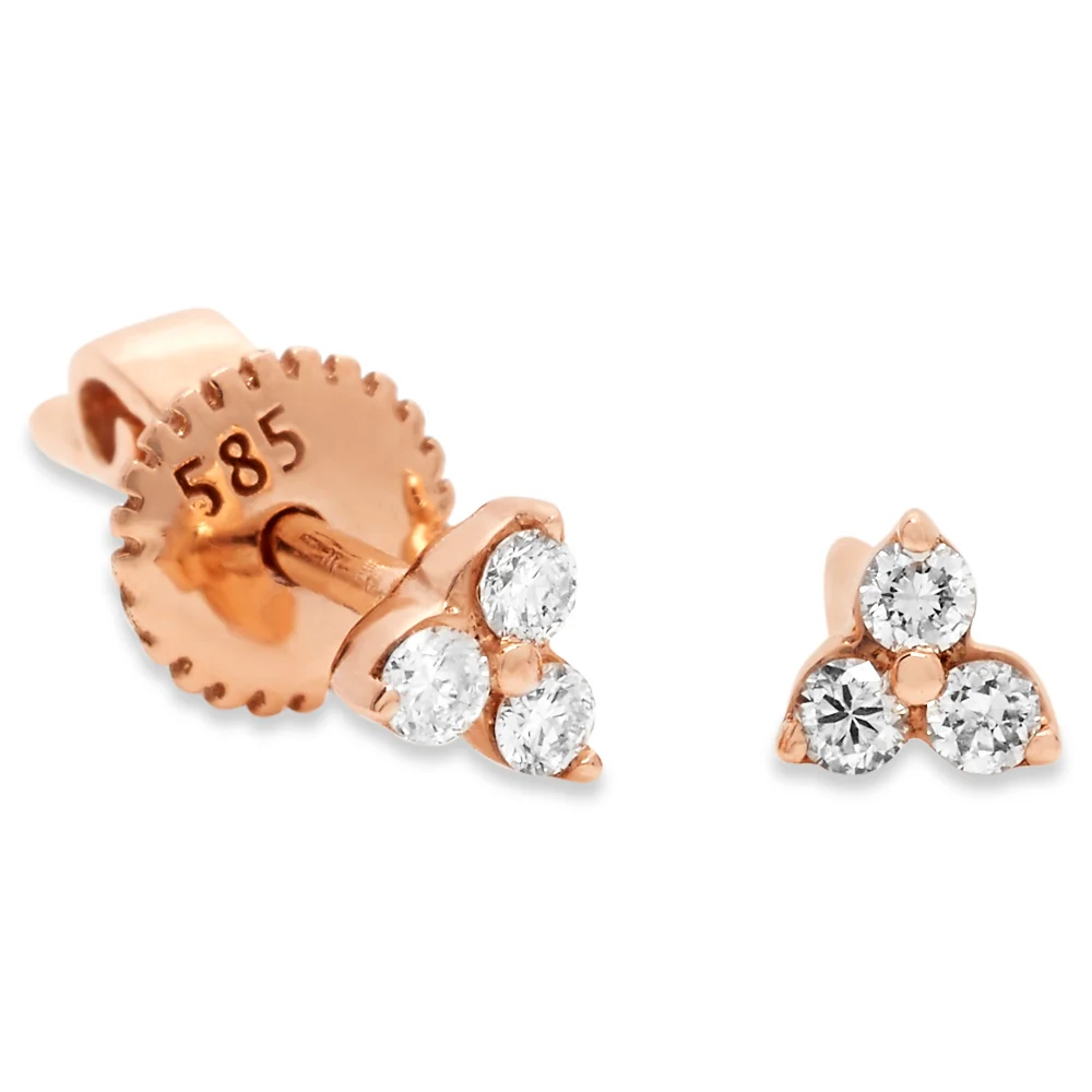 Trio Diamond Stud - Image 3
