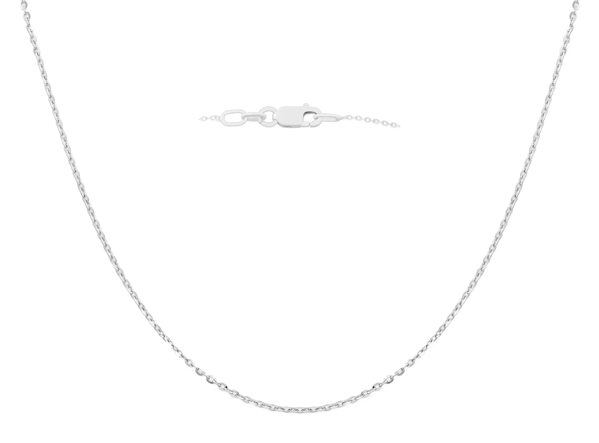 Yellow Gold Cable Chain 1.0mm - Image 3
