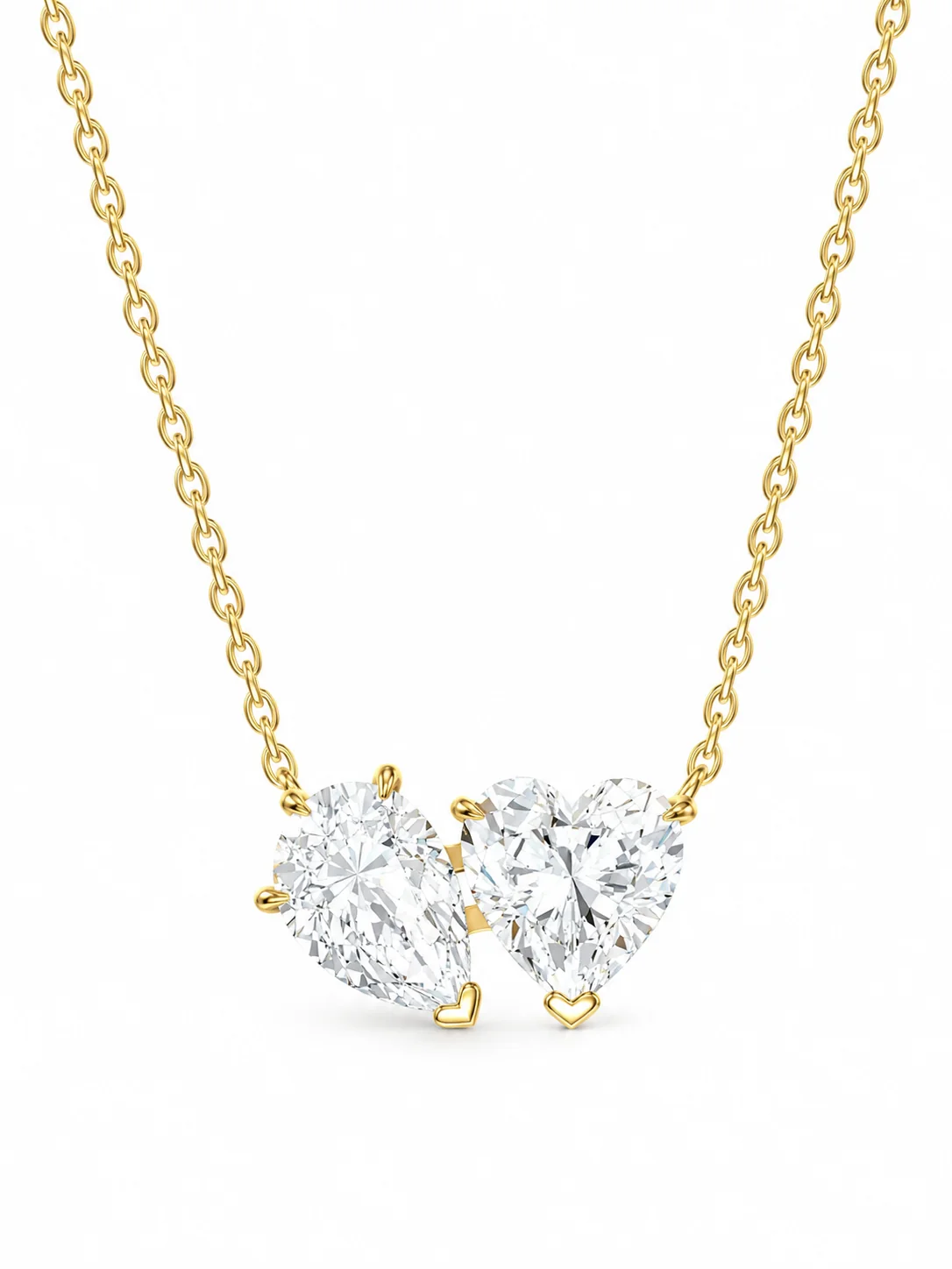 You & Me Lab Grown Diamond Necklace  2.51 CTW